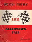 Programme cover of Allentown Fairgrounds, 13/08/1966