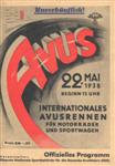 Avus-Berlin, May 22, 1938