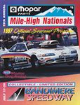 Programme cover of Bandimere Speedway, 20/07/1997