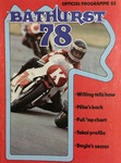 Programme cover of Bathurst Mount Panorama, 26/03/1978