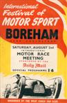 Boreham, August 2, 1952