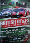 Programme cover of Brands Hatch Circuit, 31/08/2014