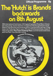 Programme cover of Brands Hatch Circuit, 08/08/1971