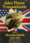 Programme cover of Brands Hatch Circuit, 16/04/1976