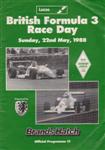 Programme cover of Brands Hatch Circuit, 22/05/1988