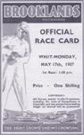 Brooklands, May 17, 1937