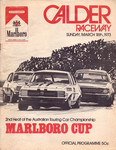 Programme cover of Calder Park Raceway, 18/03/1973