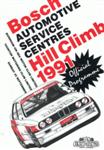 Programme cover of Cricket St. Thomas Hill Climb, 22/09/1991