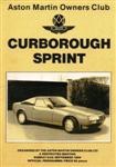 Programme cover of Curborough Sprint Course, 24/09/1989