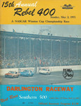 Programme cover of Darlington Raceway, 02/05/1971