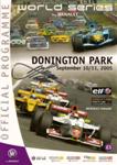 Programme cover of Donington Park Circuit, 11/09/2005