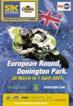 Programme cover of Donington Park Circuit, 01/04/2007