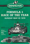 Programme cover of Donington Park Circuit, 20/05/1979