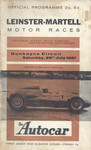 Programme cover of Dunboyne Circuit, 29/07/1961