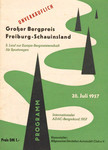 Programme cover of Freiburg Hill Climb, 28/07/1957