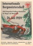 Freiburg Hill Climb, July 26, 1959