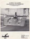 Programme cover of Hallett Motor Racing Circuit, 26/10/1986