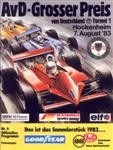 Hockenheim, August 7, 1983