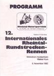 Hockenheim, November 6, 1982