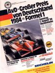 Hockenheim, August 5, 1984