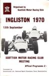 Programme cover of Ingliston Circuit, 13/09/1970