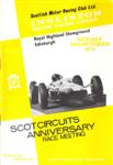Programme cover of Ingliston Circuit, 13/10/1974