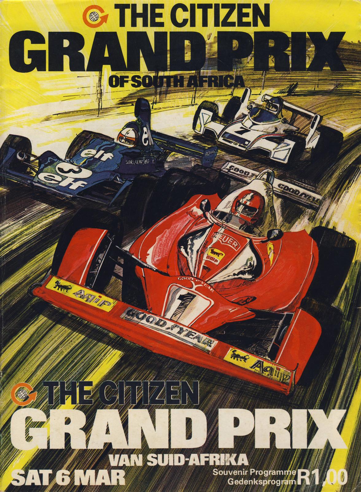 1976 Formula 1 World Championship Programmes The Motor