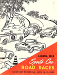 Programme cover of Laguna Seca Raceway, 15/06/1958