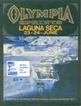 Programme cover of Laguna Seca Raceway, 24/06/1973