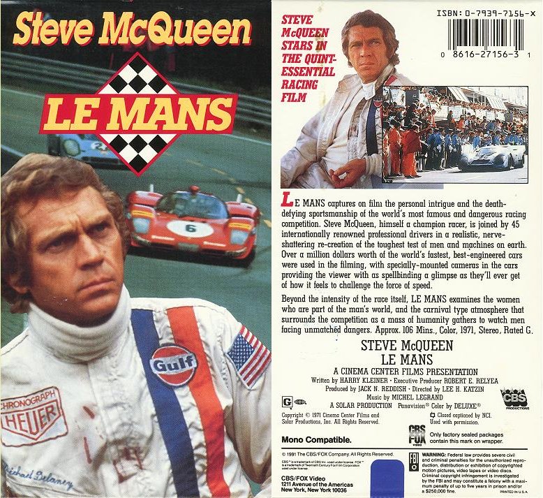 Various DVD/VCRs | The Motor Racing Programme Covers Project