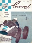 Programme cover of Lowood Circuit, 04/08/1963