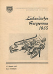Programme cover of Lückendorf Hill Climb, 15/08/1965