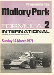 Programme cover of Mallory Park Circuit, 14/03/1971