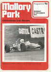 Programme cover of Mallory Park Circuit, 27/12/1971