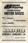 Programme cover of Manfeild Circuit, 18/01/1981