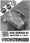 Programme cover of Mantorp Park, 04/05/1980