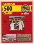 Programme cover of Martinsville Speedway, 28/10/1979
