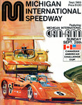 Programme cover of Michigan International Speedway, 28/09/1969