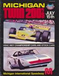 Programme cover of Michigan International Speedway, 15/07/1973
