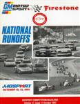 Programme cover of Mosport Park, 13/10/1991