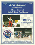 Programme cover of New Smyrna Speedway, 15/02/1997