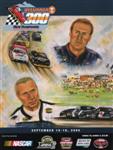 Programme cover of New Hampshire Motor Speedway, 18/09/2005