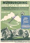 Programme cover of Nürburgring, 22/05/1949