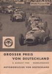 N&uuml;rburgring, August 3, 1958