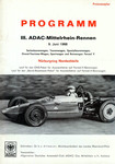 Programme cover of Nürburgring, 09/06/1968
