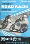 Programme cover of Oliver's Mount Circuit, 19/09/1959