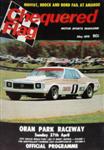 Programme cover of Oran Park Raceway, 27/04/1975