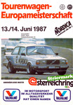 Programme cover of Österreichring, 14/06/1987