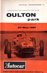 Programme cover of Oulton Park Circuit, 27/05/1961