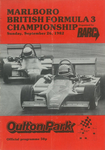Programme cover of Oulton Park Circuit, 26/09/1982